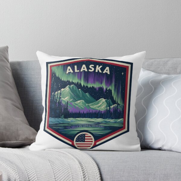 Item preview, Alaska USA Logo Design #19 designed and sold by GoldenAurora91.