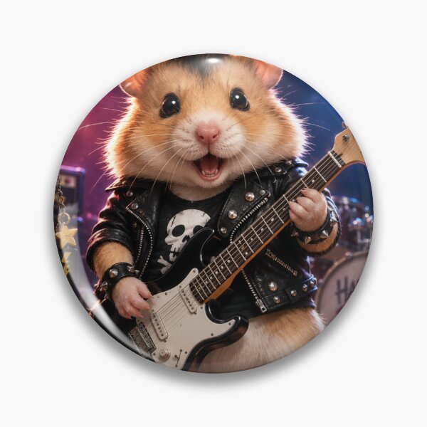 Item preview, Rockstar Hamster designed and sold by Pond21.