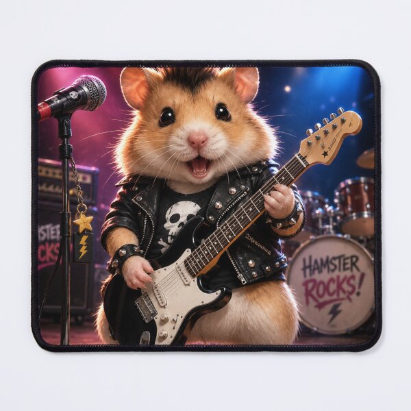 Item preview, Rockstar Hamster designed and sold by Pond21.