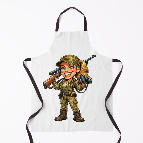 Item preview, Huntress Cartoon designed and sold by AlexLineArt.