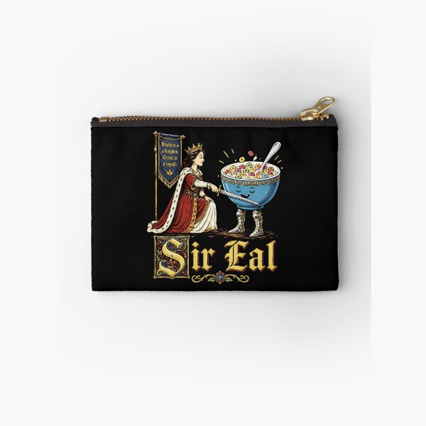 Item preview, Sir Eal Funny Cereal Breakfast Foodie Medieval Knight Humor designed and sold by DesignsByAnett.