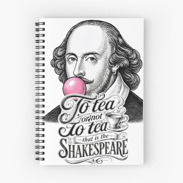 Item preview, Wall Art - Postcard - Shakespeare Bubblegum – To Tea or Not to Tea designed and sold by ForeverPrintsOK.