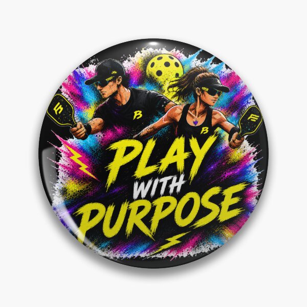 Item preview, Play with Purpose Pickleball Shirt – Funny Trash Talk Gift for Competitive Players designed and sold by Surrealtrends.