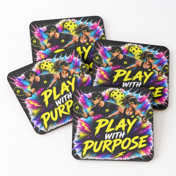 Item preview, Play with Purpose Pickleball Shirt – Funny Trash Talk Gift for Competitive Players designed and sold by Surrealtrends.