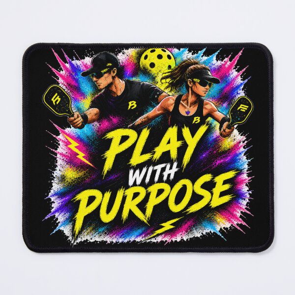 Item preview, Play with Purpose Pickleball Shirt – Funny Trash Talk Gift for Competitive Players designed and sold by Surrealtrends.