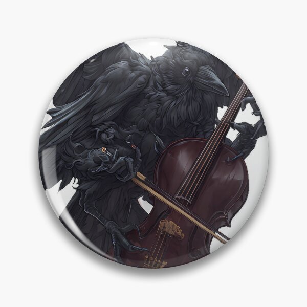 Item preview, Cello Playing Crow designed and sold by pumsquare.