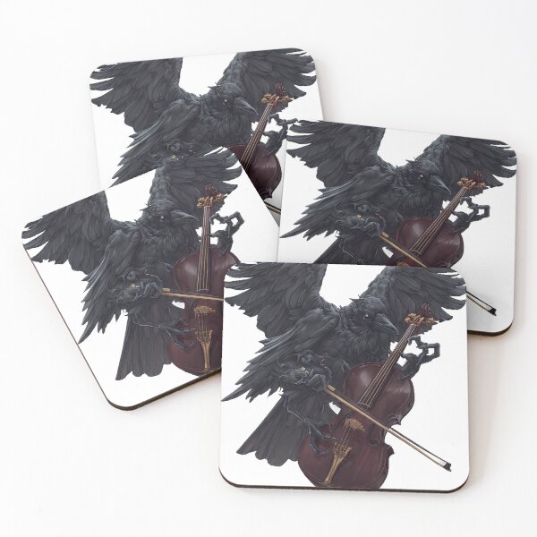 Item preview, Cello Playing Crow designed and sold by pumsquare.