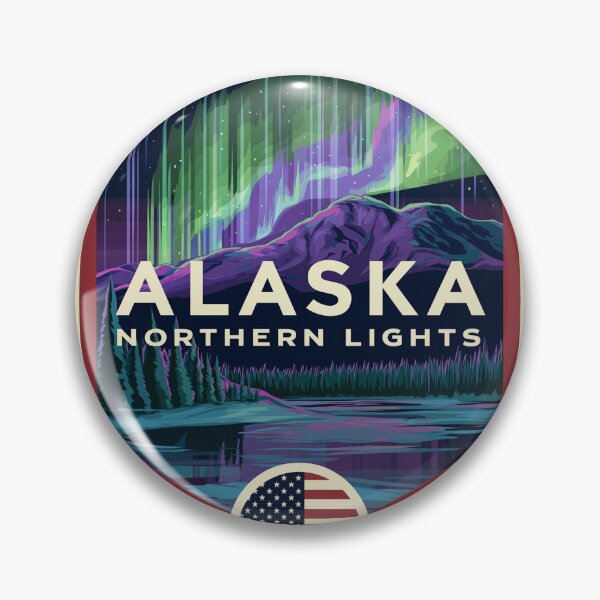 Item preview, Alaska USA Logo Design #20 designed and sold by GoldenAurora91.
