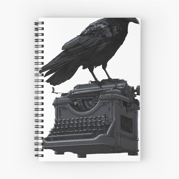 Item preview, Typewriter Author Crow designed and sold by pumsquare.