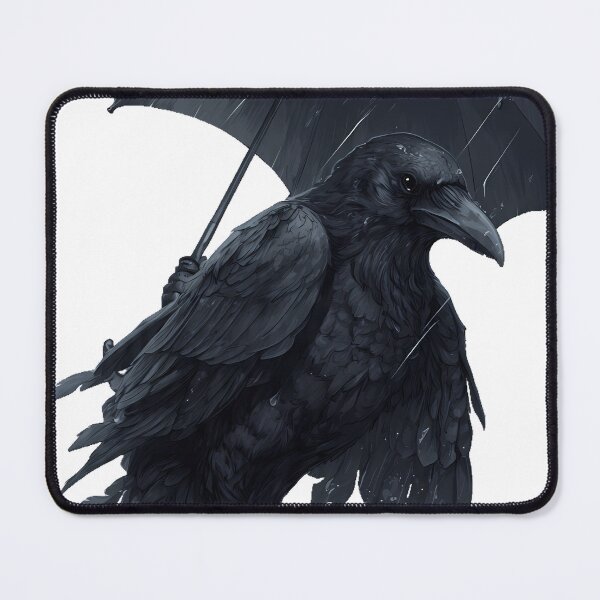 Item preview, Rainy Umbrella Crow designed and sold by pumsquare.