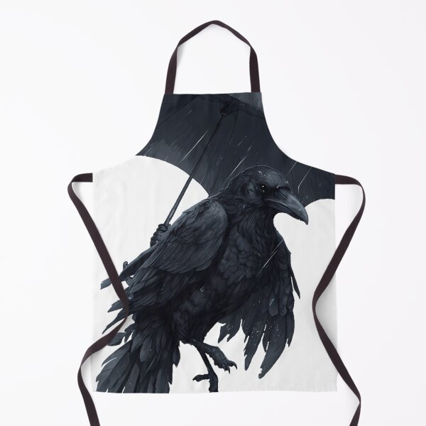 Item preview, Rainy Umbrella Crow designed and sold by pumsquare.