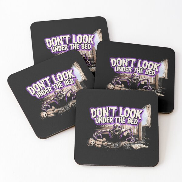 Item preview, Don't Look Under the Bed, 90s Horror Nostalgia Monster Vintage designed and sold by CryptReel.