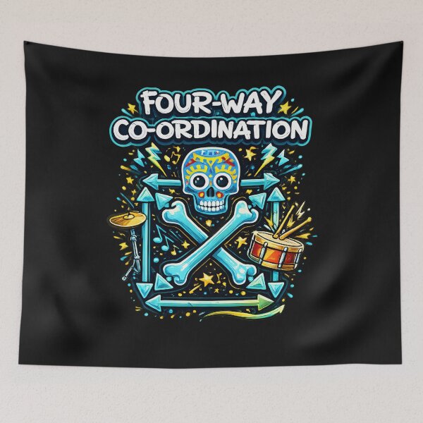 Item preview, Drumming Dads Gifts 4-Way Co-ordination Drummer designed and sold by Genius Geek.