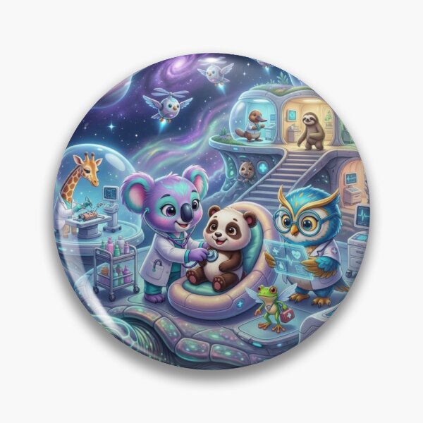 Item preview, ​Cosmic Vet Clinic. designed and sold by JoyNest = "The nest of joy".