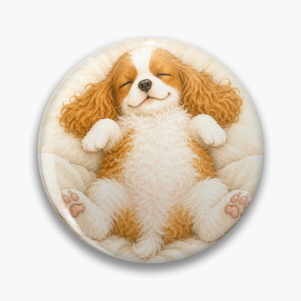 Item preview, Sleepy Cavalier Vol.1 | Peacefully Sleeping Blenheim Cavalier King Charles Spaniel designed and sold by SakuraWaStyle.