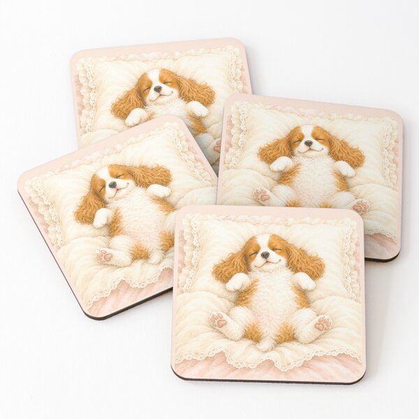 Item preview, Sleepy Cavalier Vol.1 | Peacefully Sleeping Blenheim Cavalier King Charles Spaniel designed and sold by SakuraWaStyle.
