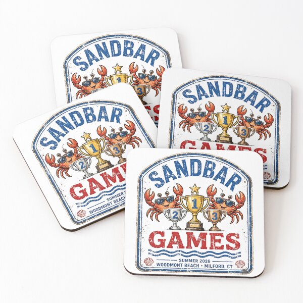 Item preview, Sandbar Games Summer 2026 Funny Beach Crab Trophy Family Vacation Coastal Retro designed and sold by CutOutIdols.