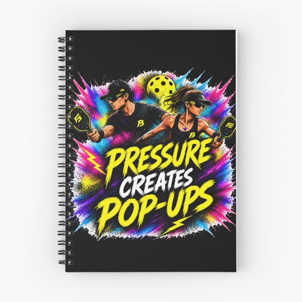 Item preview, Pressure Creates pop - ups Pickleball Shirt – Funny Trash Talk Gift for Competitive Players designed and sold by Surrealtrends.