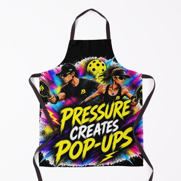 Item preview, Pressure Creates pop - ups Pickleball Shirt – Funny Trash Talk Gift for Competitive Players designed and sold by Surrealtrends.