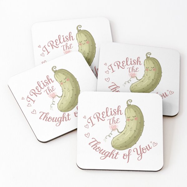 Item preview, funny inappropriate pickles I Relish the Thought of you designed and sold by Uglyandcute.