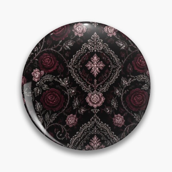 Item preview, Gothic Lace & Rose Damask Witchy Dark Romance designed and sold by StickyGuys.