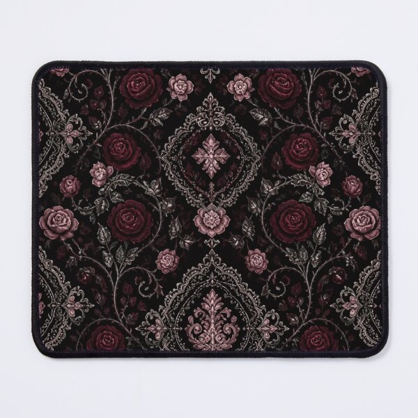 Item preview, Gothic Lace & Rose Damask Witchy Dark Romance designed and sold by StickyGuys.