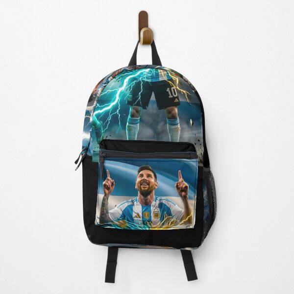 Item preview, Lionel Messi, God of Football, Impacted Argentine Lightning Bolt - 2026 World Cup designed and sold by G-A-D-U.