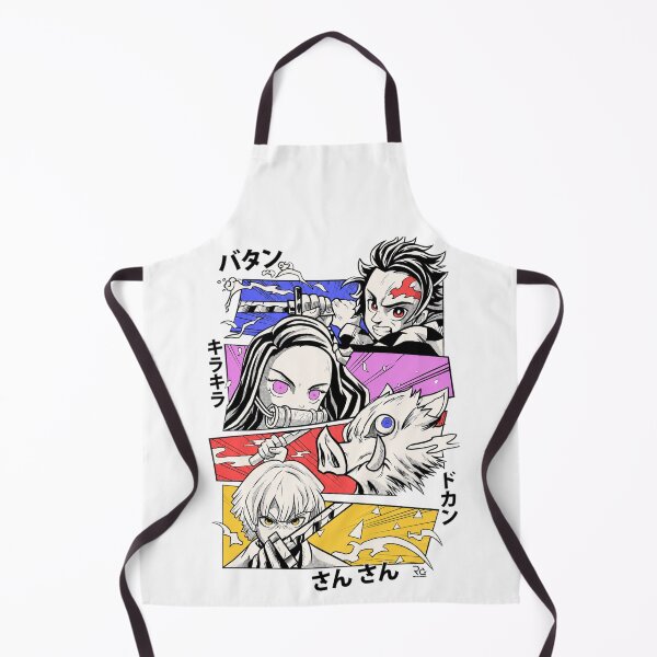 Item preview, Demon Slayer Anime Manga Group Art Tanjiro Nezuko Zenitsu Inosuke designed and sold by Soft Glow.