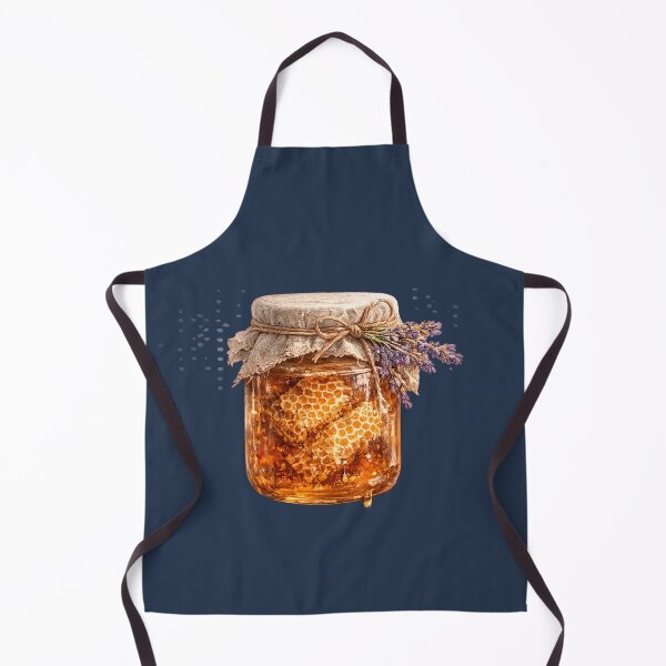 Item preview, Wildflower Honey Jar Watercolor | Botanical Cottagecore Kitchen Art | Beekeeper Gift | Rustic Honey Illustration designed and sold by MagicMakerPh.