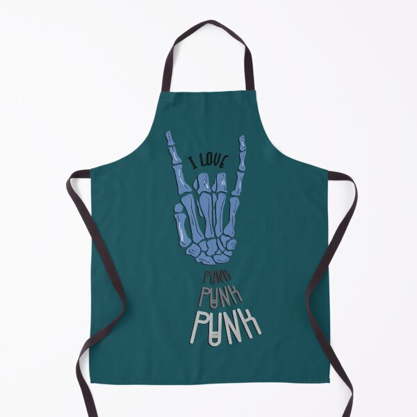 Item preview, I Love Punk Skeleton Hand Graphic | Punk Rock Skull Hand designed and sold by Naershop.