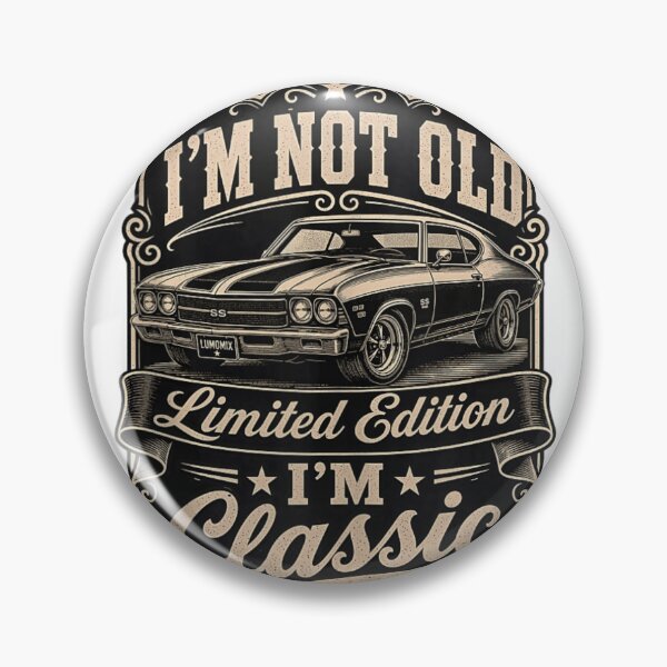 Item preview, Im Not Old Im Classic Vintage Muscle Car Birthday designed and sold by Plonkylar.
