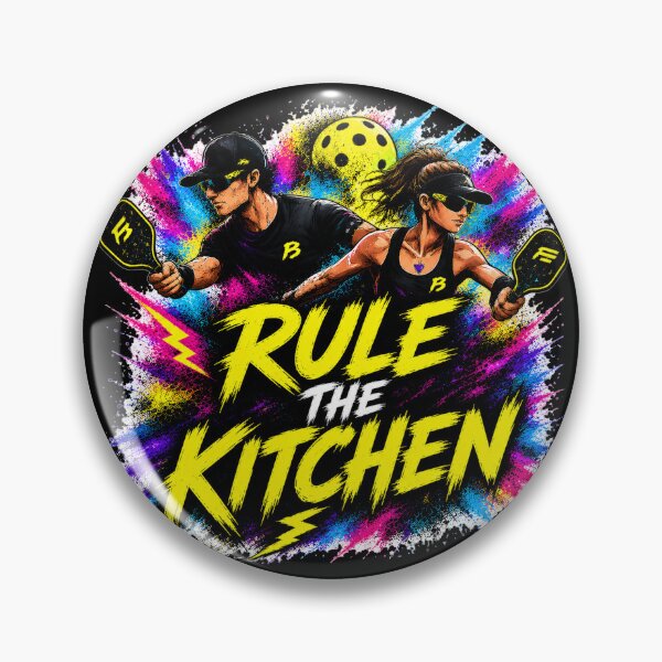 Item preview, Rule the Kitchen Pickleball Shirt – Funny Trash Talk Gift for Competitive Players designed and sold by Surrealtrends.