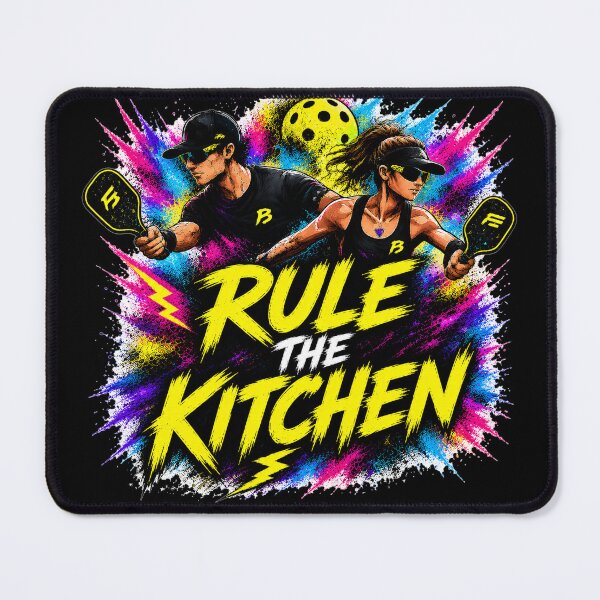 Item preview, Rule the Kitchen Pickleball Shirt – Funny Trash Talk Gift for Competitive Players designed and sold by Surrealtrends.