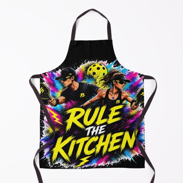 Item preview, Rule the Kitchen Pickleball Shirt – Funny Trash Talk Gift for Competitive Players designed and sold by Surrealtrends.