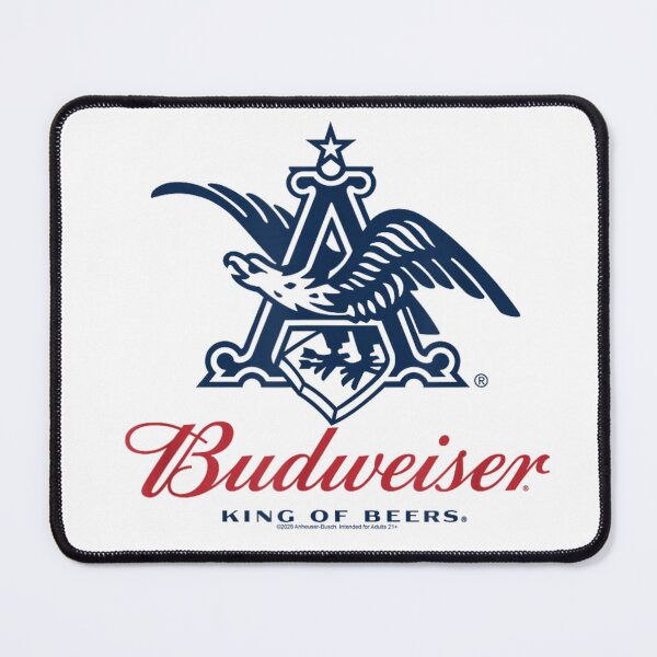 Item preview, Budweiser King Of Beers Logo Classic Red White Blue Brand designed and sold by Plonkylar.