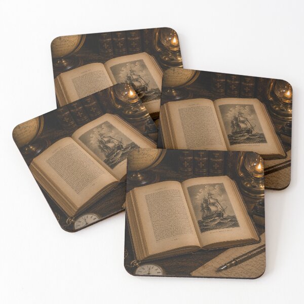 Item preview, Vintage Antique Books | Dark Academia Library Aesthetic designed and sold by Universo-Arte.