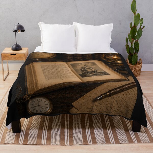 Item preview, Vintage Antique Books | Dark Academia Library Aesthetic designed and sold by Universo-Arte.