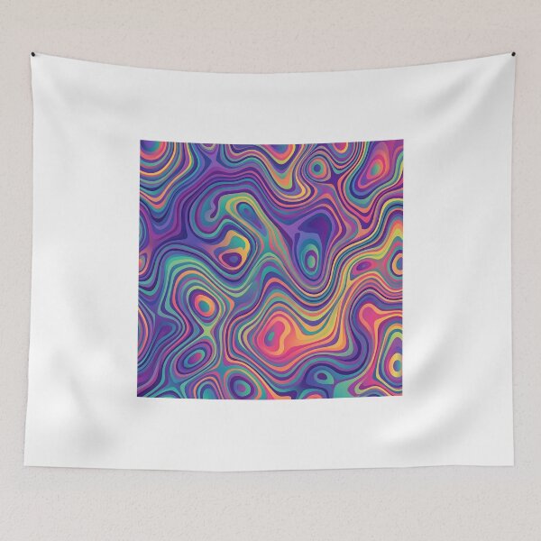 Item preview, Adversarial topographic contour illustration designed and sold by drchzak.