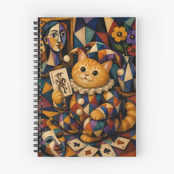 Item preview, Cute Chonky Orange Cat Harlequin Masterpiece Dreamscape designed and sold by Mindworx21.