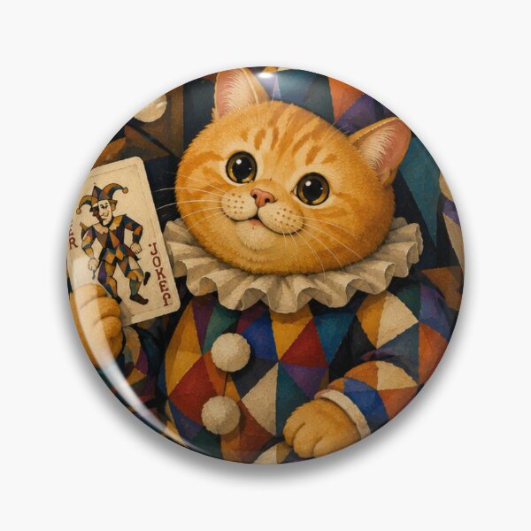 Item preview, Cute Chonky Orange Cat Harlequin Masterpiece Dreamscape designed and sold by Mindworx21.