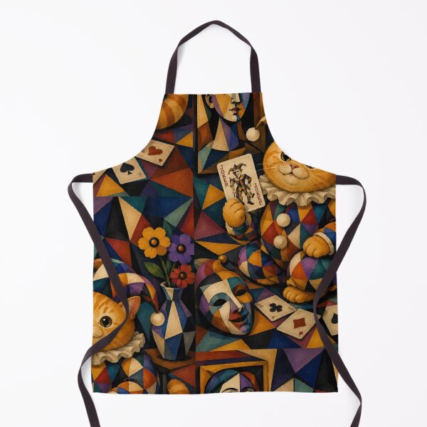 Item preview, Cute Chonky Orange Cat Harlequin Masterpiece Dreamscape designed and sold by Mindworx21.