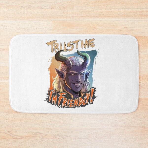 Item preview, Friendly Tiefling D&D designed and sold by Dart-Ambrose.