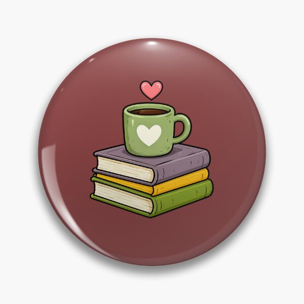 Item preview, Cozy Books & Coffee Sticker | Cute Book Lover Aesthetic designed and sold by Ricomin.