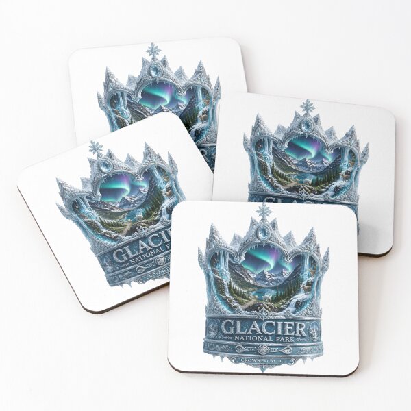 Item preview, Glacier National Park Crowned By Ice designed and sold by Sovereign Supply Co..