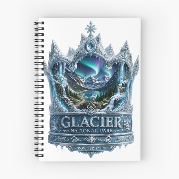 Item preview, Glacier National Park Crowned By Ice designed and sold by Sovereign Supply Co..