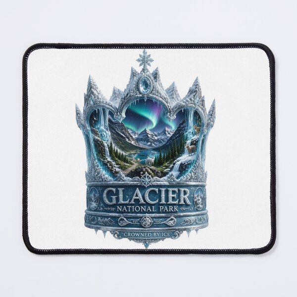 Item preview, Glacier National Park Crowned By Ice designed and sold by Sovereign Supply Co..