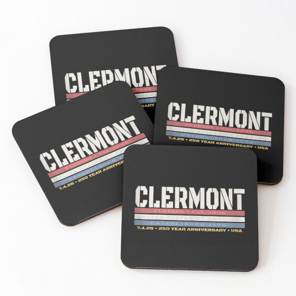 Item preview, Clermont Florida Established 1845 250 Year Anniversary USA designed and sold by Plonkylar.