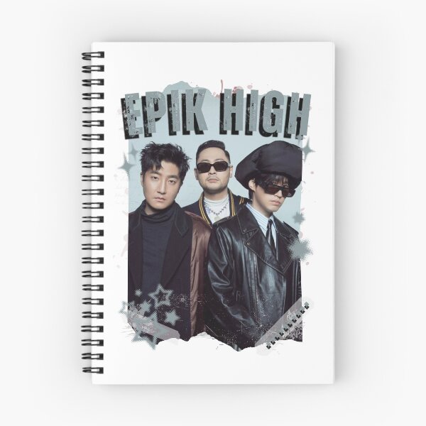 Item preview, Epik High Y2K Kpop Korean Korea Preppy Vintage Collage Design designed and sold by HELL0WBELLO.