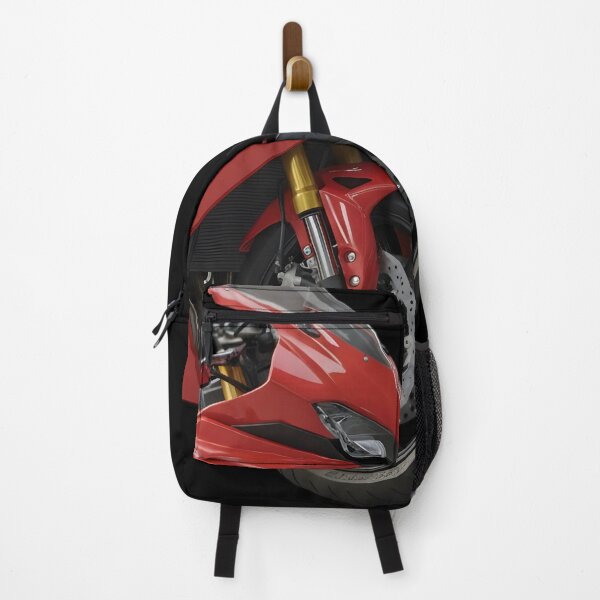 Item preview, Red Sport Bike - Neon Cyber Racer designed and sold by JMAVILA ART.