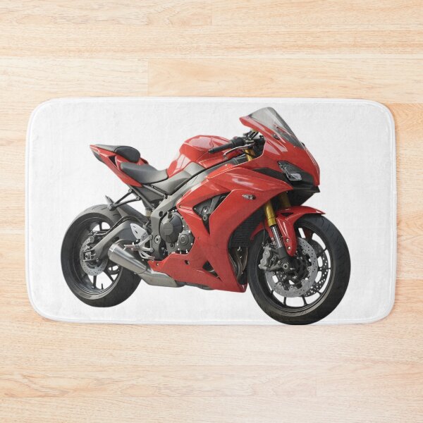 Item preview, Red Sport Bike - Neon Cyber Racer designed and sold by Mavila Forge.